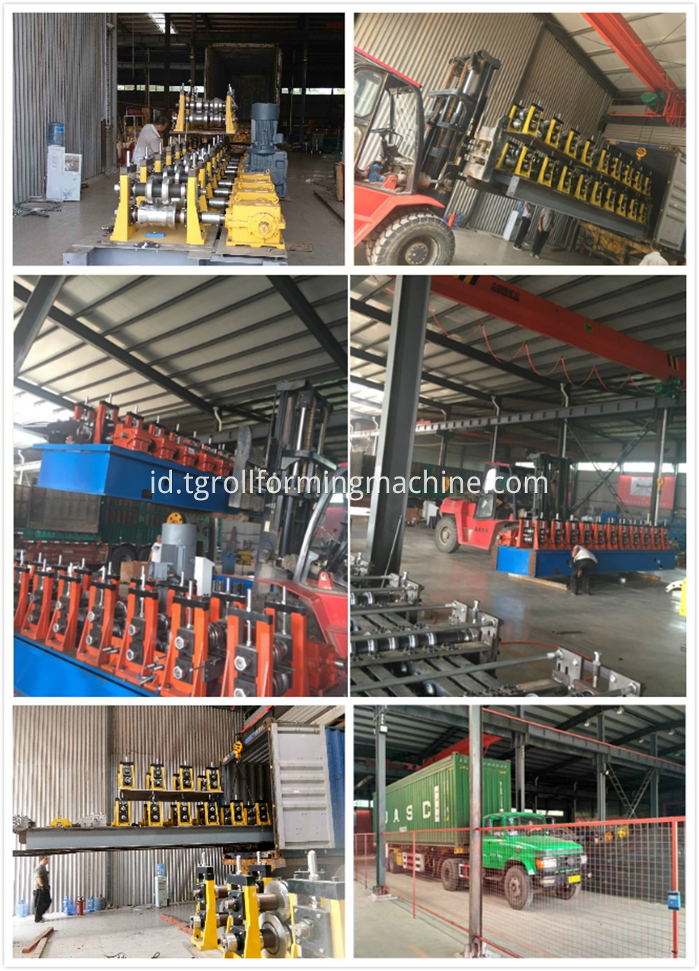Steel Downpipe Cold Roll Forming Machine